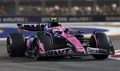 Colapinto avanzó dos posiciones y largará 16° en el Gran Premio de Singapur