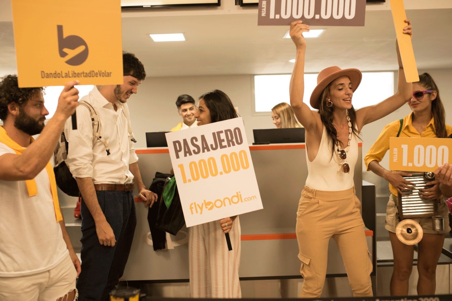 Un millón de pasajeros ya volaron por Flybondi