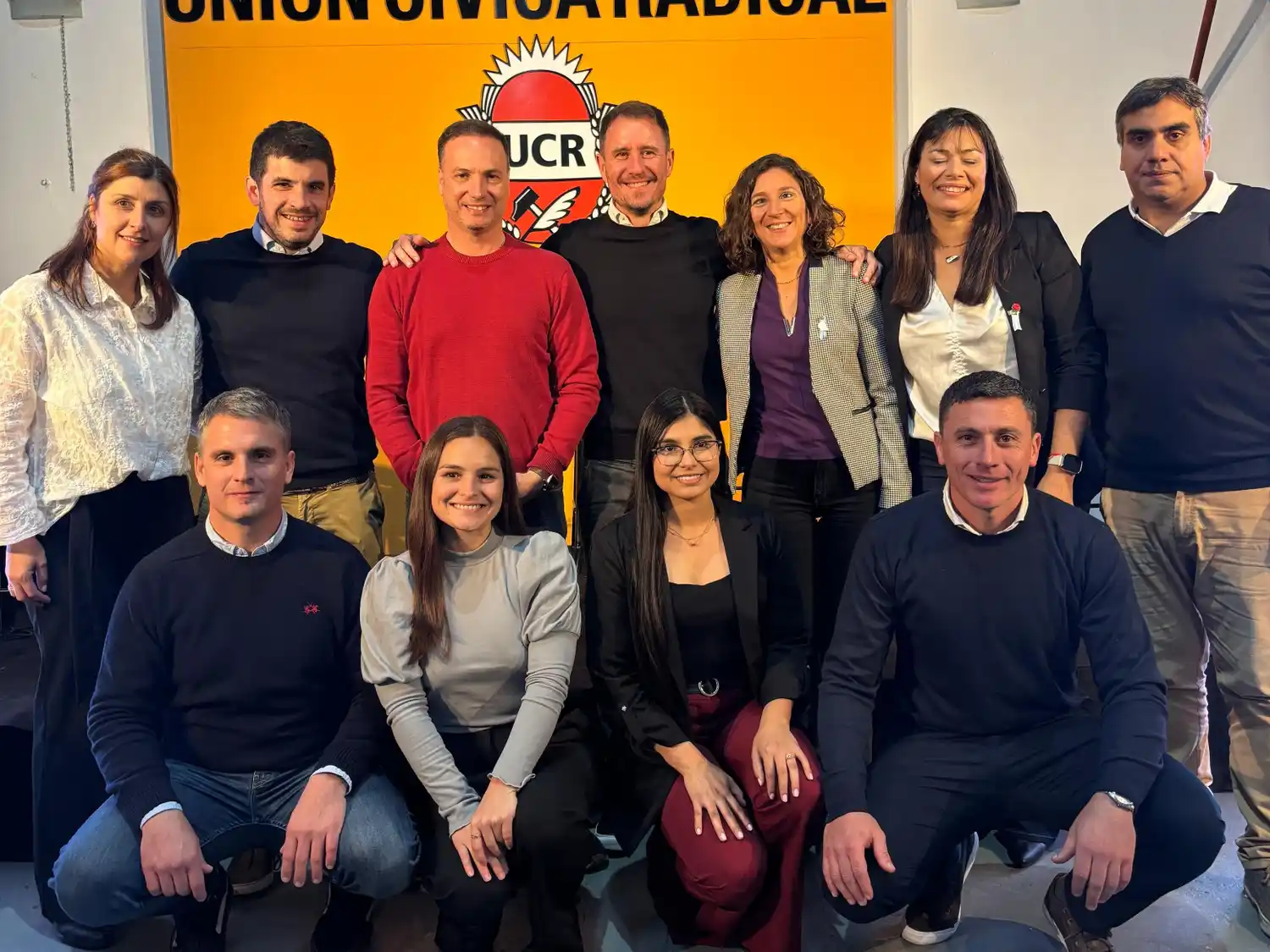 Sostener un modelo de ciudad. Pellegrini y su lista, con Enrico, Chiarella y Di Gregorio