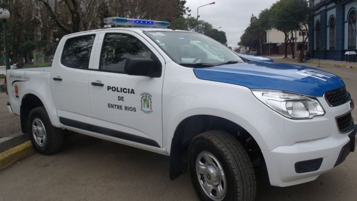 Intervino en el hecho comisaría de General Galarza. (Foto: Canal 2 GTC).