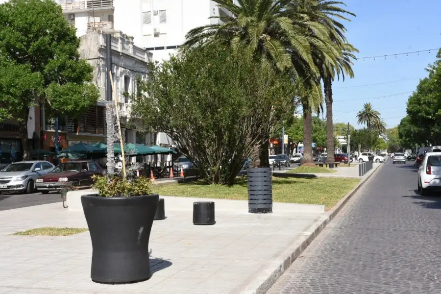 Canteros del centro: En pocos días sería inaugurada la obra