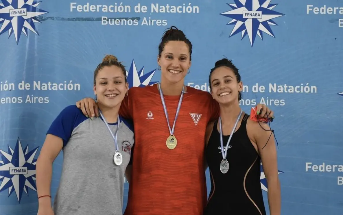Natación: tres medallas para Candela Raviola en el Campeonato Argentino Absoluto