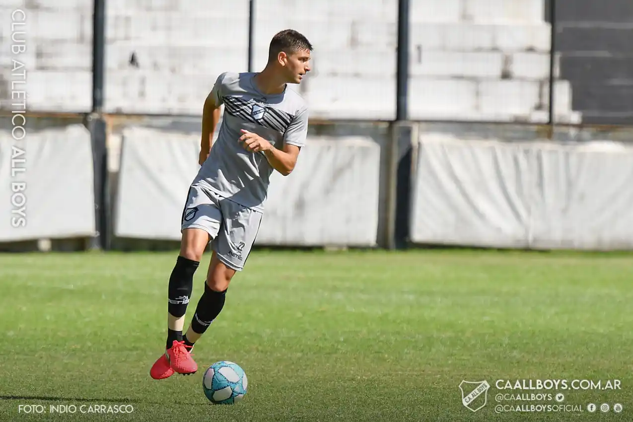 Primera Nacional: Tomás Oneto no estará en el debut de All Boys en el Torneo Transición