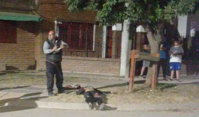 Personal policial encontró al herido en 12 de Infantería y Cafferata.