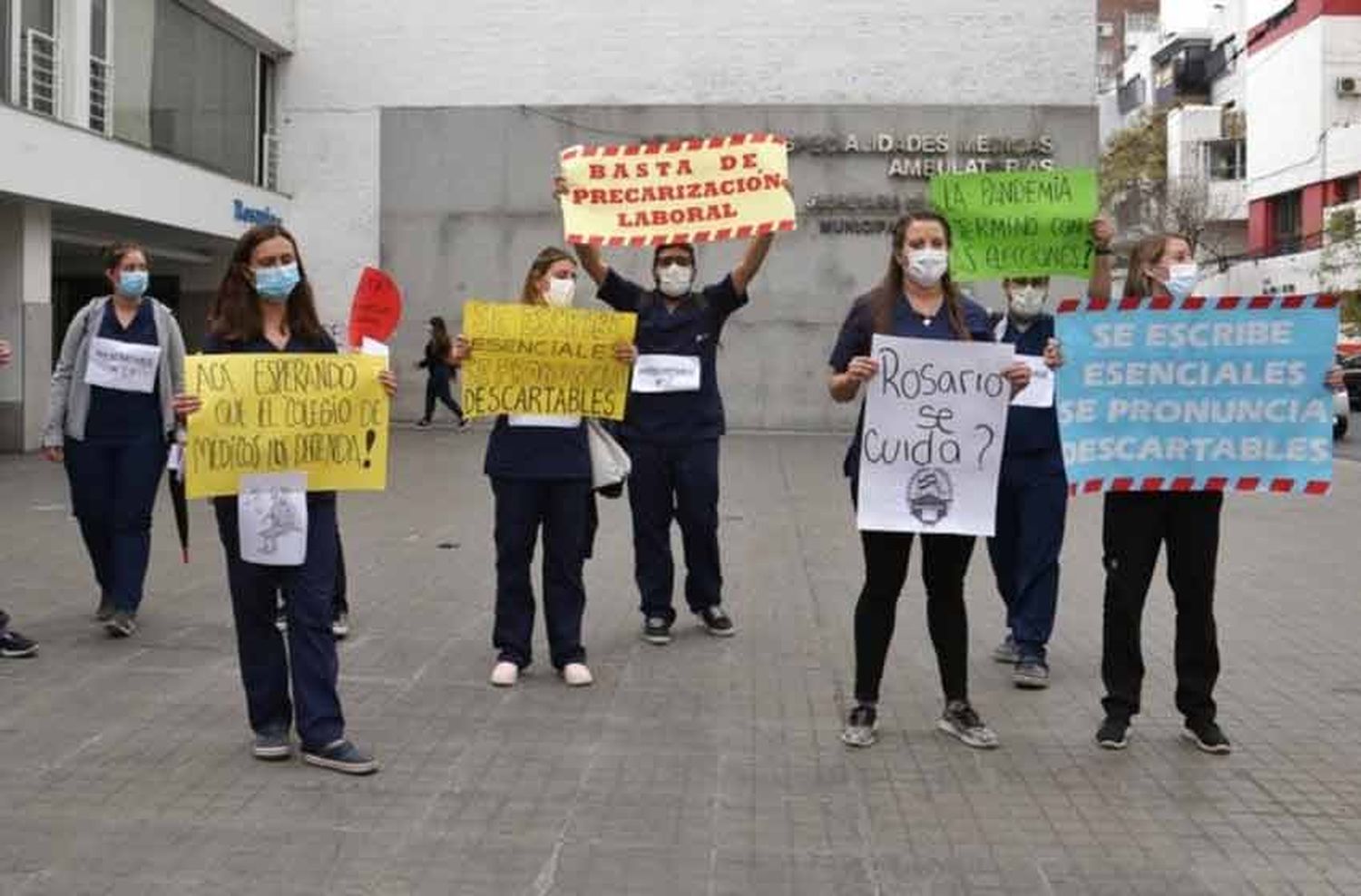 Profesionales de la Salud de Rosario reclamarán por mejores condiciones de trabajo