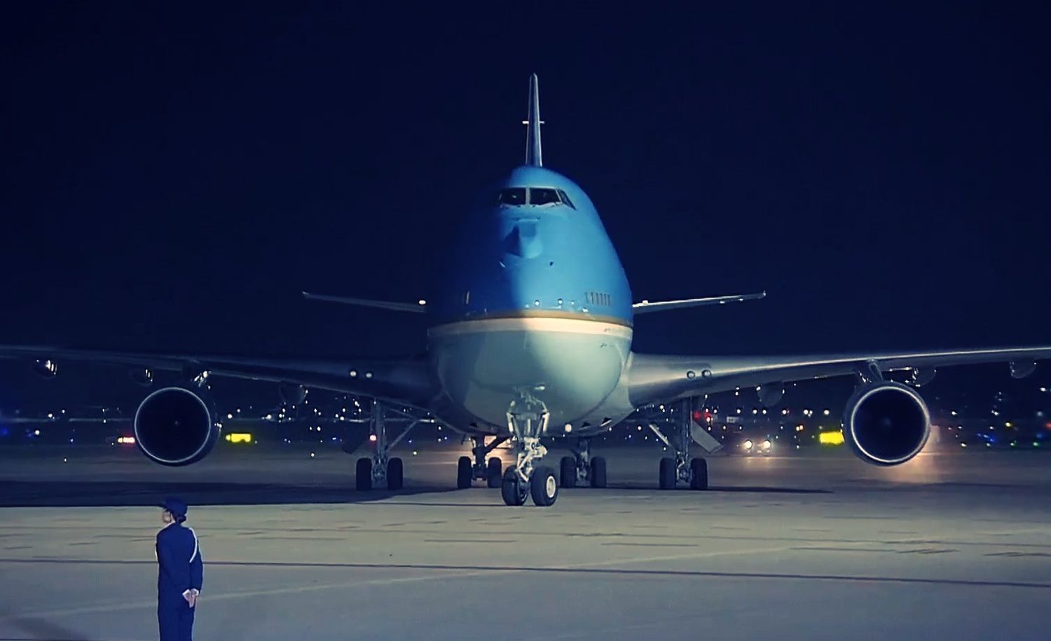 [Fotogalería] Llegada del Air Force One a México trasladando a Joe Biden