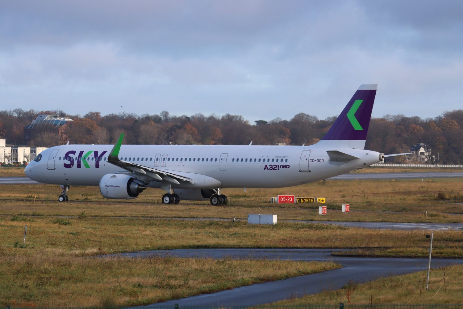 Sky Airline recibe un nuevo avión después de casi dos años