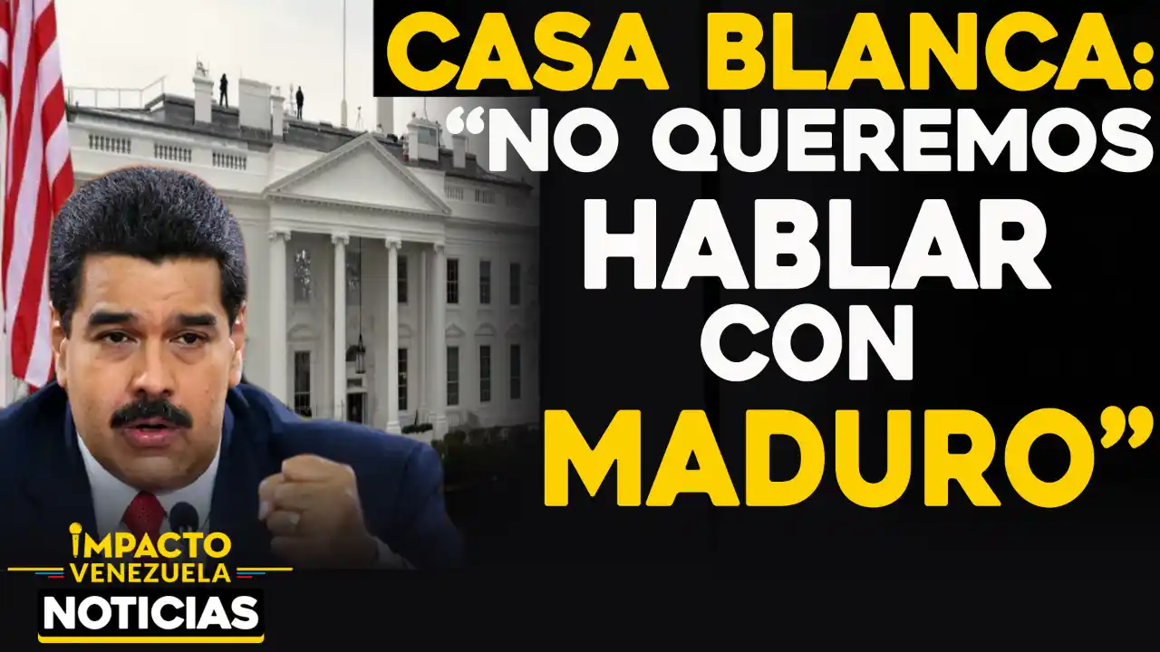 Administración de Biden no planea tener contacto directo con Nicolás Maduro