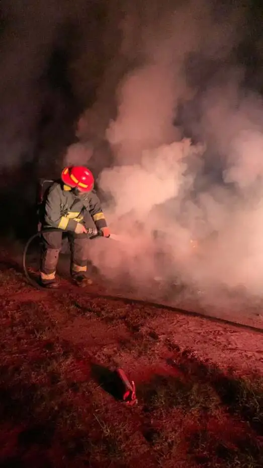 incendio auto junin