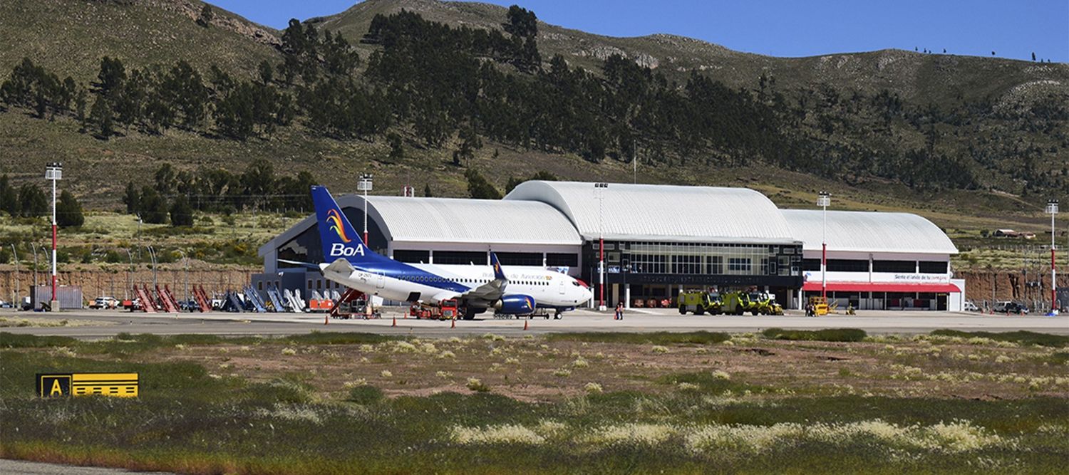 Bolivia: esperan importante recuperación en el aeropuerto de Sucre