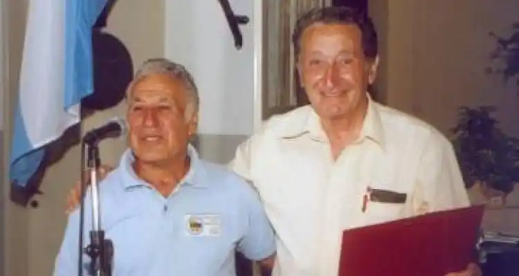 Homenaje a Collaretti y Berardi en la Sociedad Italiana