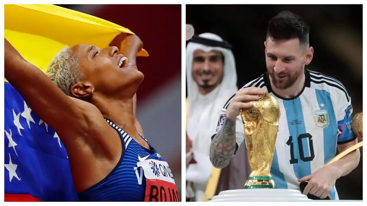 YULIMAR ROJAS Y LEO MESSI: los mejores atletas de América del 2022
