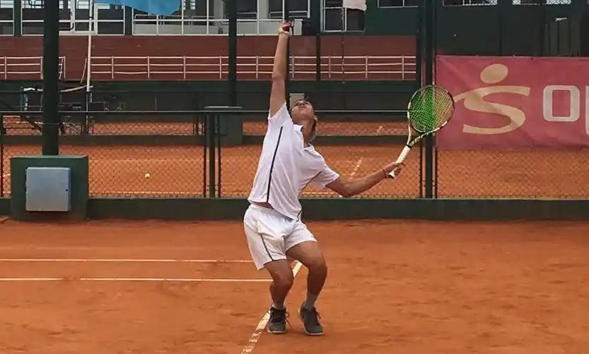 Santalla fue campeón en casa