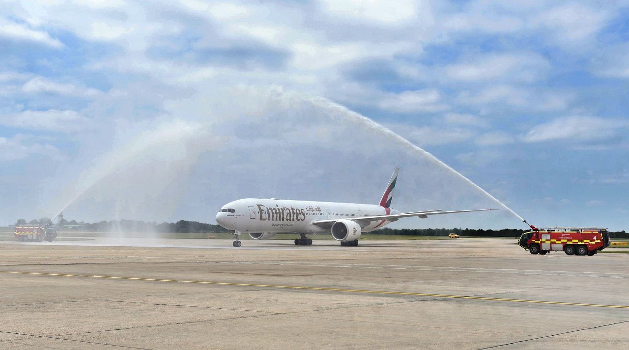 Emirates empezó a volar a Stansted, su tercer aeropuerto en Londres