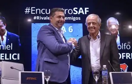 Angelici y D'Onofrio adelantaron que no quieren visitantes 