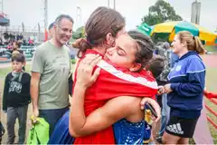 Tamara Franceschetti bajó el récord tandilense en 100m