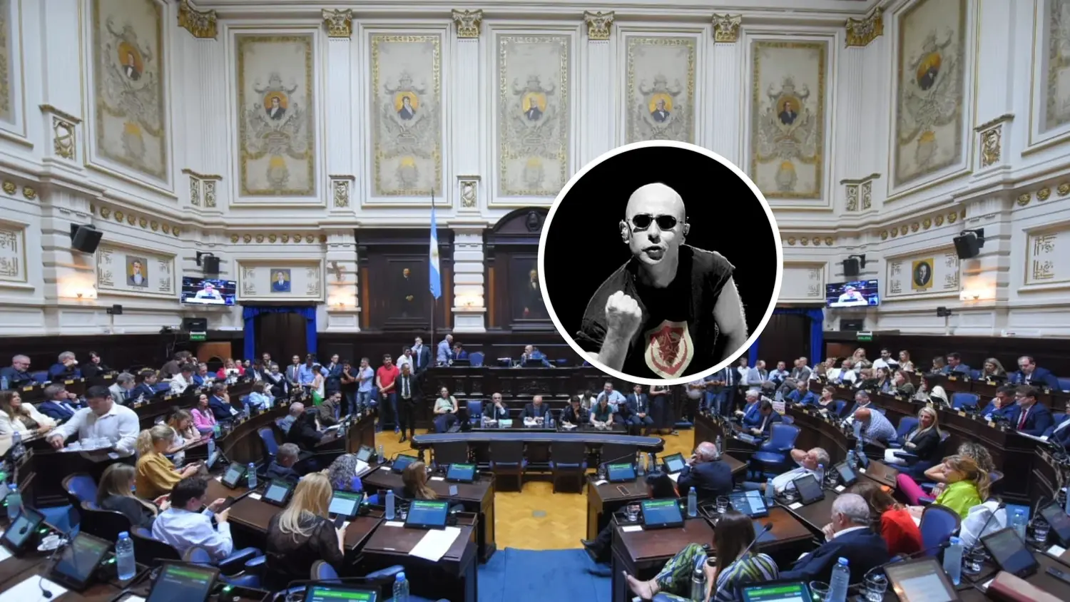 Tras la muerte del Indio Solari, vuelve a la Legislatura un proyecto para reconocerlo como Ciudadano Ilustre