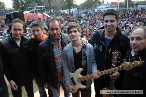 Rockea BA en Ituzaingó: Scioli participó de la novena edición del festival con cierre de Las Pelotas