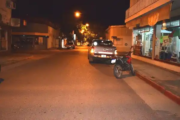 Accidente en el centro de la ciudad