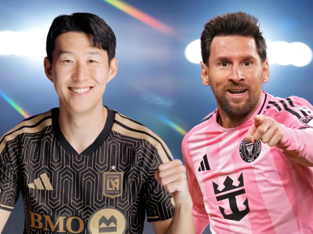 La liga estadounidense anunció el regreso del capitán argentino y promocionó el duelo ante delantero surcoreano. Foto: MLS