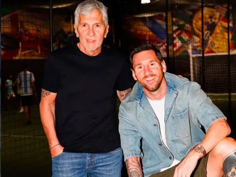 Emotivo posteo de Leo Messi para despedir públicamente a su papá y poniendo en duda su continuidad en el fútbol. Foto:IG Leo Messo