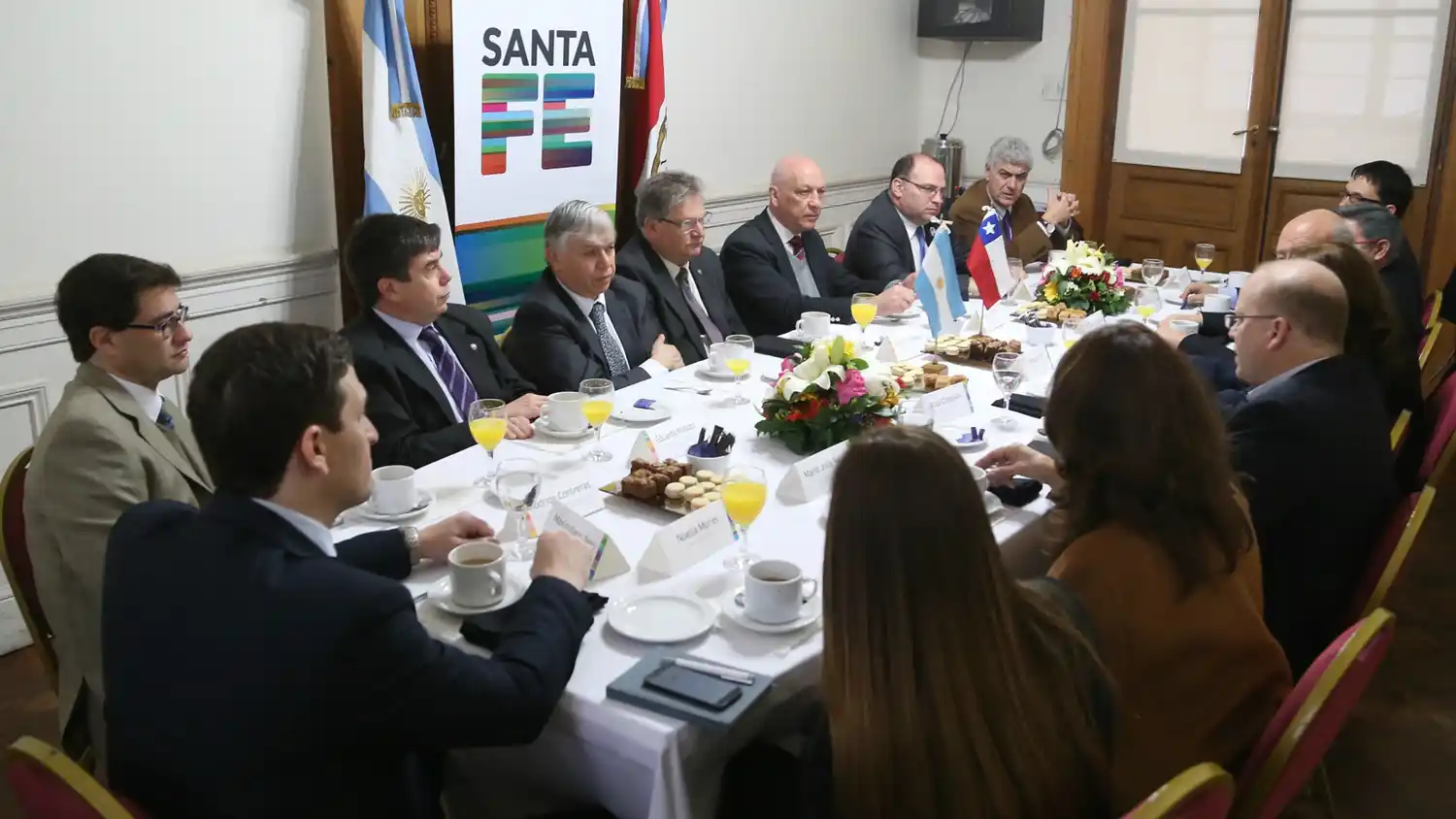 Santa Fe profundiza lazos con Chile