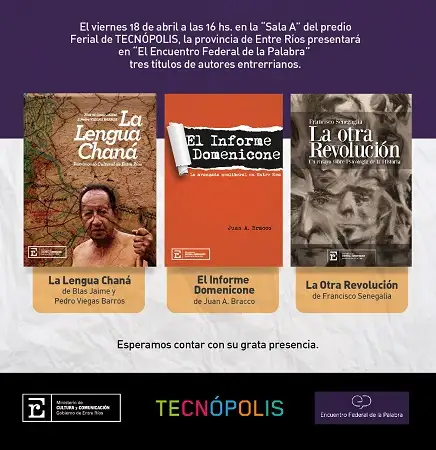 Un centenar de autores entrerrianos en el Encuentro Federal de la Palabra