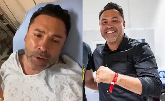 SUSPENDIDO EL REGRESO AL RING por Covid: hospitalizan a Óscar de la Hoya