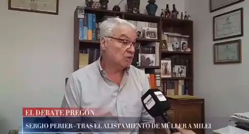 Sergio Perier: “Se empiezan a blanquear 
los pensamientos reales de cada uno”