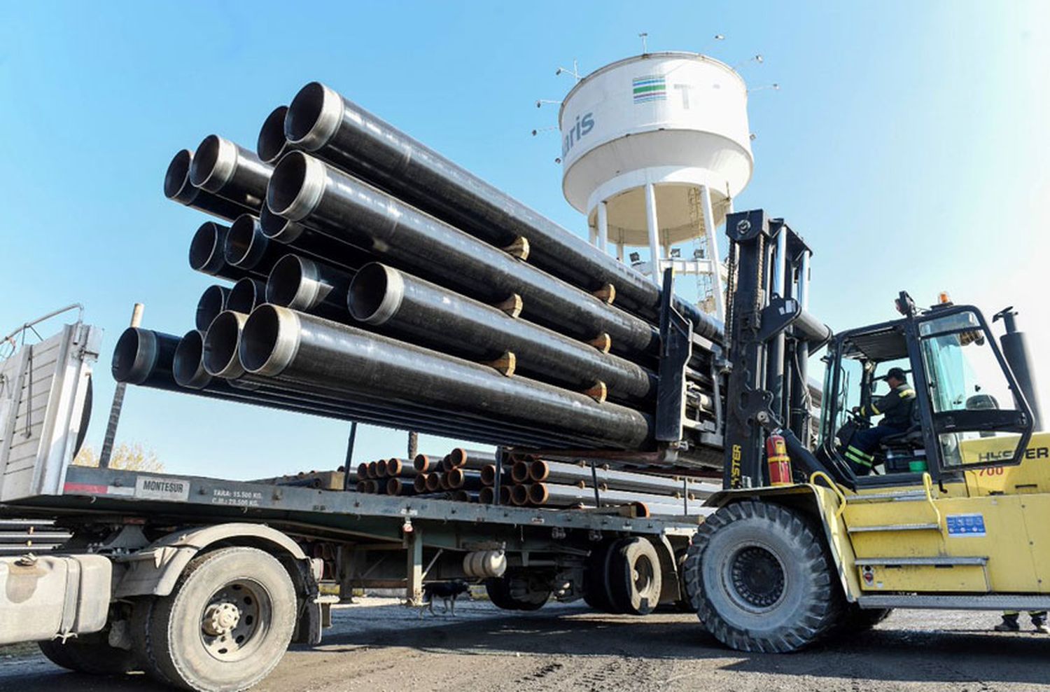 Gasoducto: el tramo que llega a Balcarce está "a punto de concluirse"