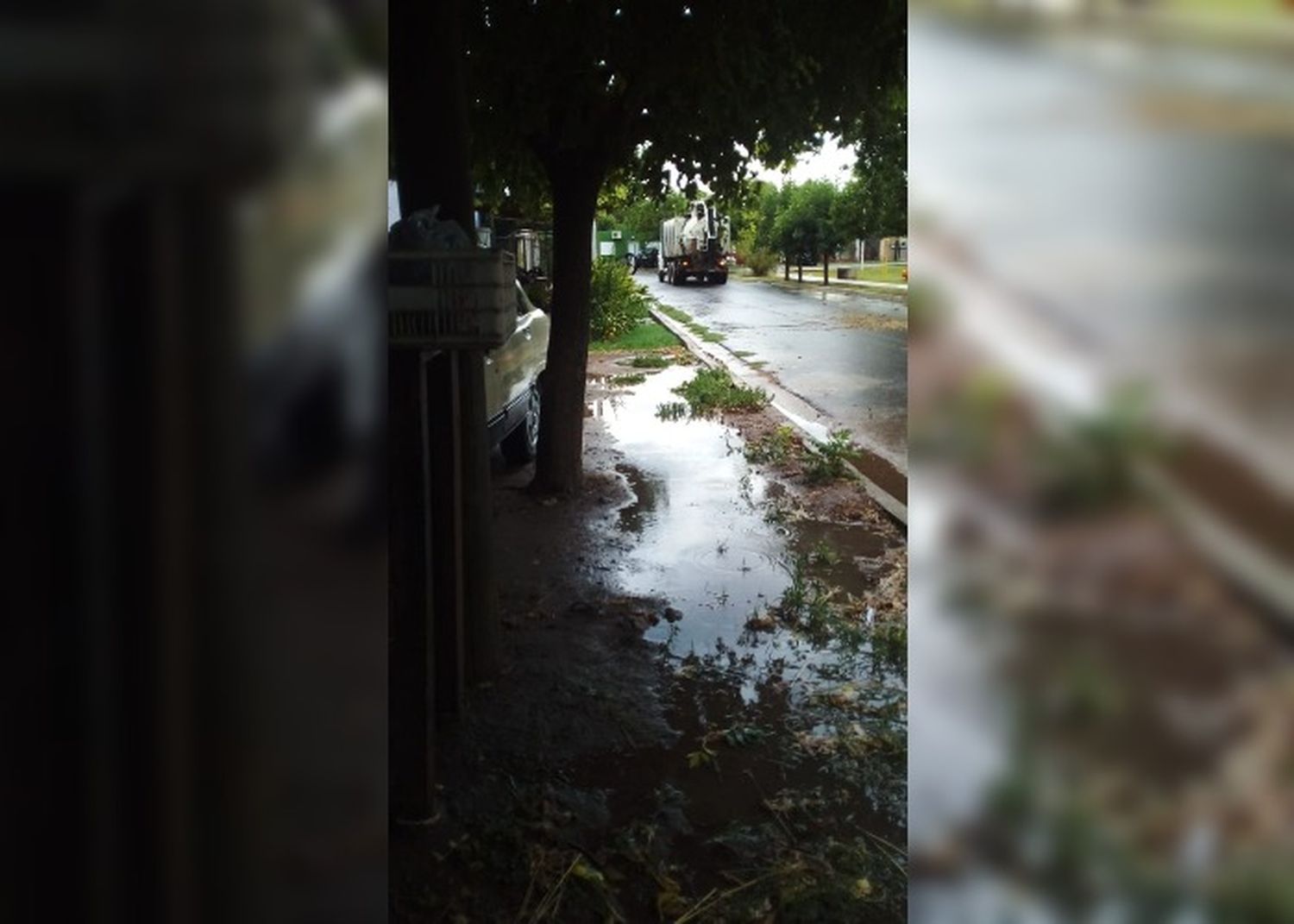 Barrio Futuro invadido por aguas servidas de las cloacas: “Estamos hasta el cuello”