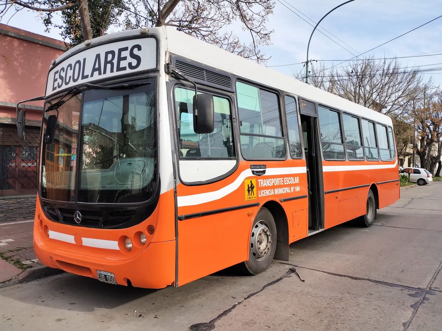 El transporte escolar está suspendido y afecta a más de 2.000 alumnos en General Pueyrredon