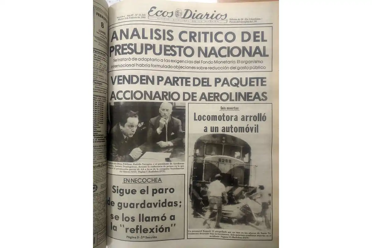 Martes 9 de febrero de 1988