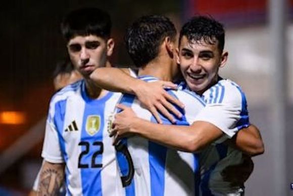La Selección Sub 20 goleó a Elche y se metió nuevamente en la final
