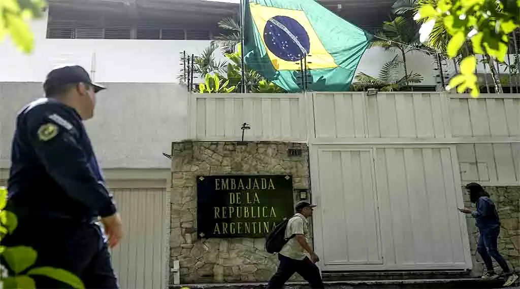 ALERTAN por colapso de la planta eléctrica de la embajada de Argentina en Caracas