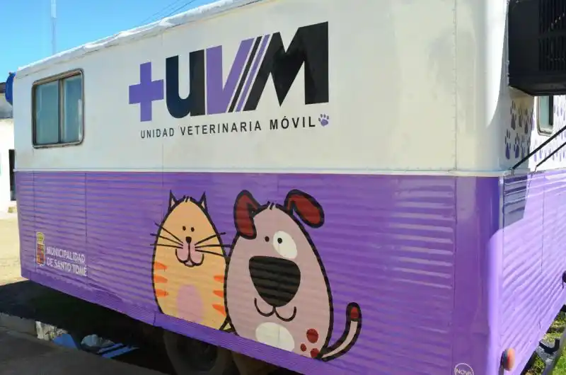 La Unidad Veterinaria Móvil atenderá en Santo Tomé