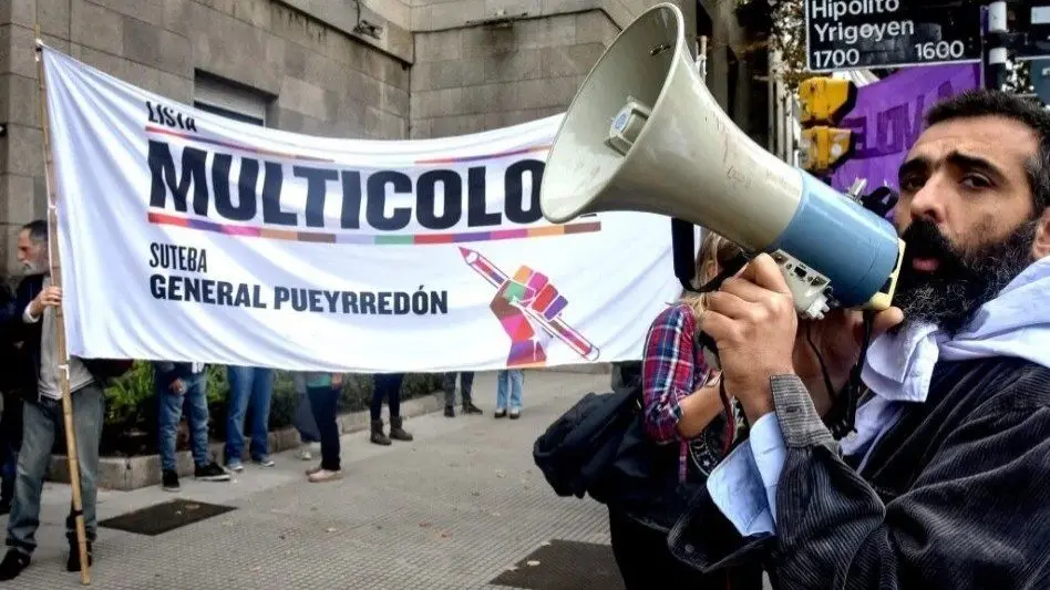 SUTEBA Multicolor: "Quieren ilegalizar nuestro derecho a huelga"