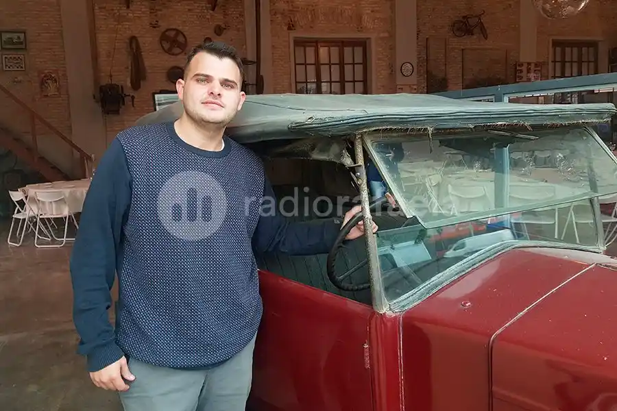 "Vamos a abrir el club para que la gente pueda conocerlo verdaderamente" Tomás Muriel en el Día Internacional de los Autos Antiguos 