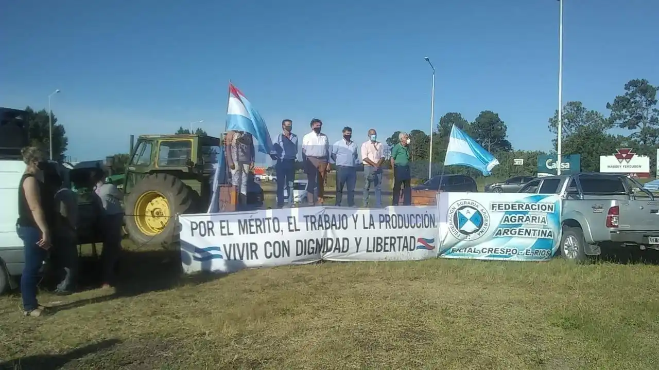 La Mesa de Enlace entrerriana ratificó el paro del campo por 72 horas