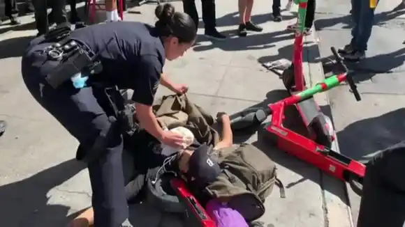 EL SEGUNDO EN MENOS DE 24 HORAS: un muerto tras tiroteo en mercado central de Los Ángeles