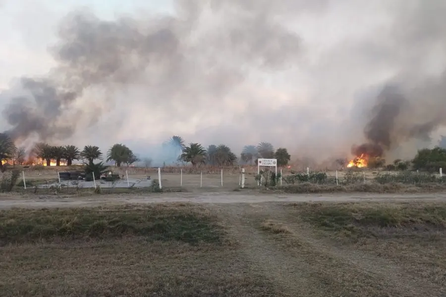 Grave “incendio intencional” causó irreparables daños en el predio deportivo del Club Unidad Sancristobalense