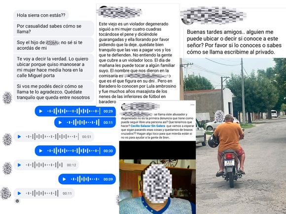 Denunciaron a un hombre que acosó a una mujer y la siguió mientras se frotaba los genitales