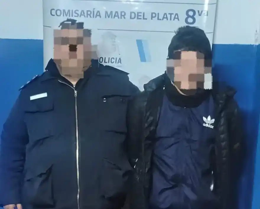 Los efectivos interceptaron al sospechoso en la vía pública, en inmediaciones de calle 35 entre 38 y 40.