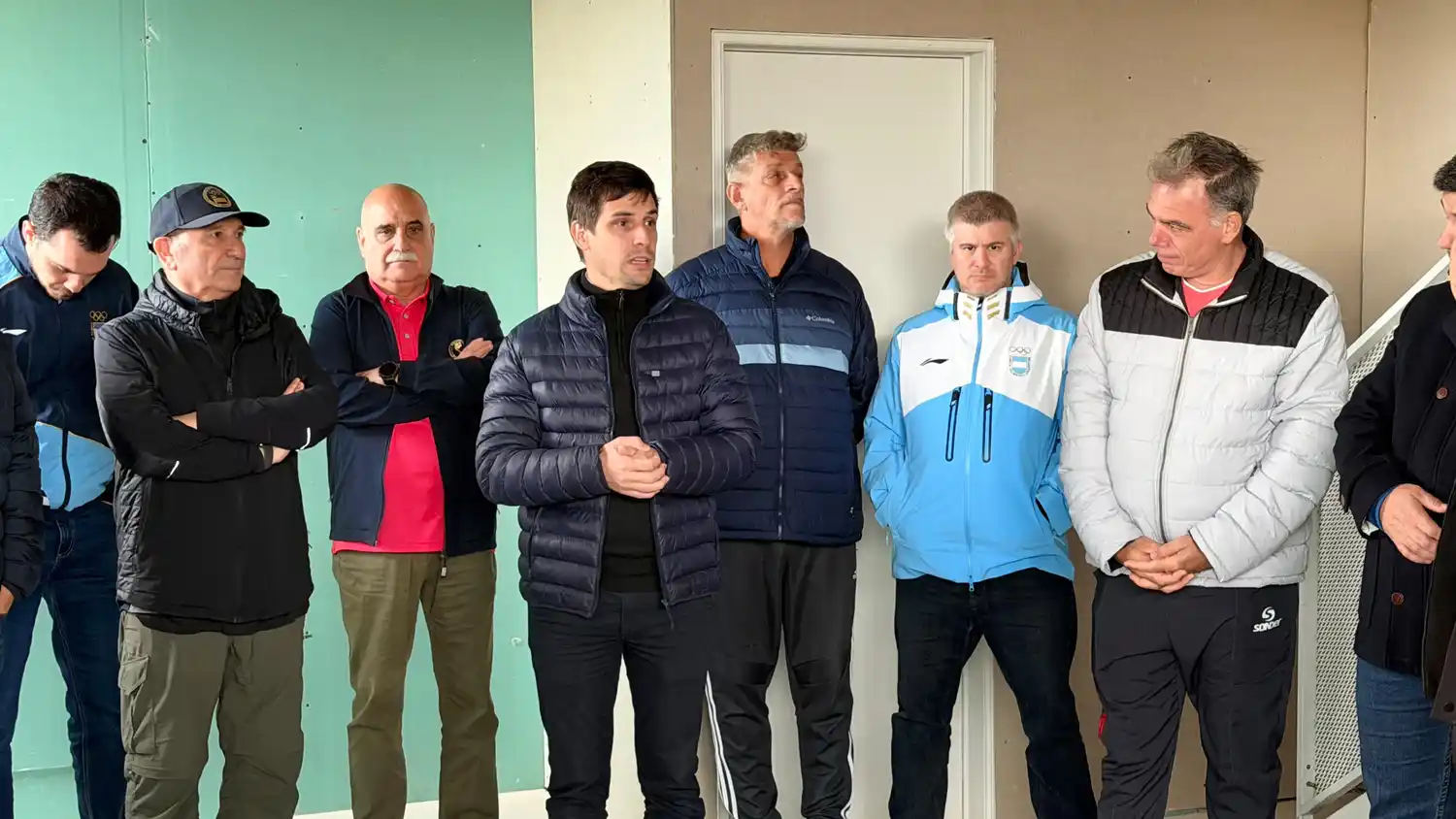 Viotti acompañó a los jefes de misión de los Juegos Suramericanos a recorrer las obras