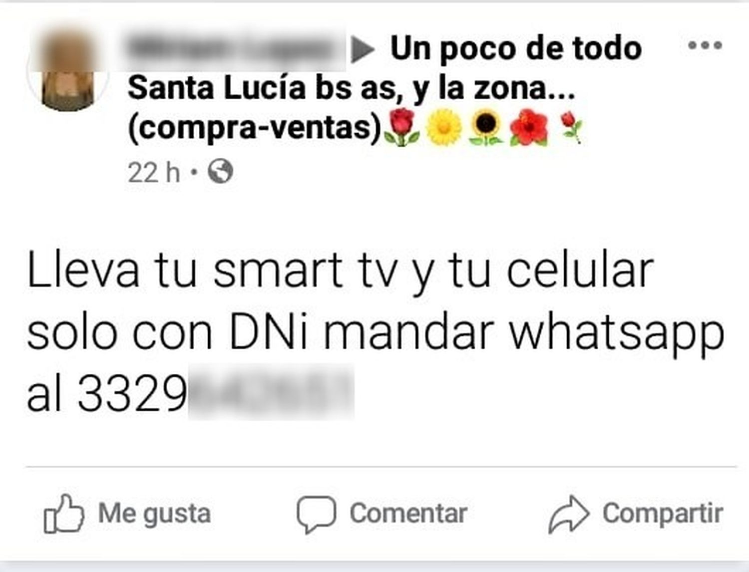Advierten por estafadores que ofrecen celulares y Smart TV en cuotas