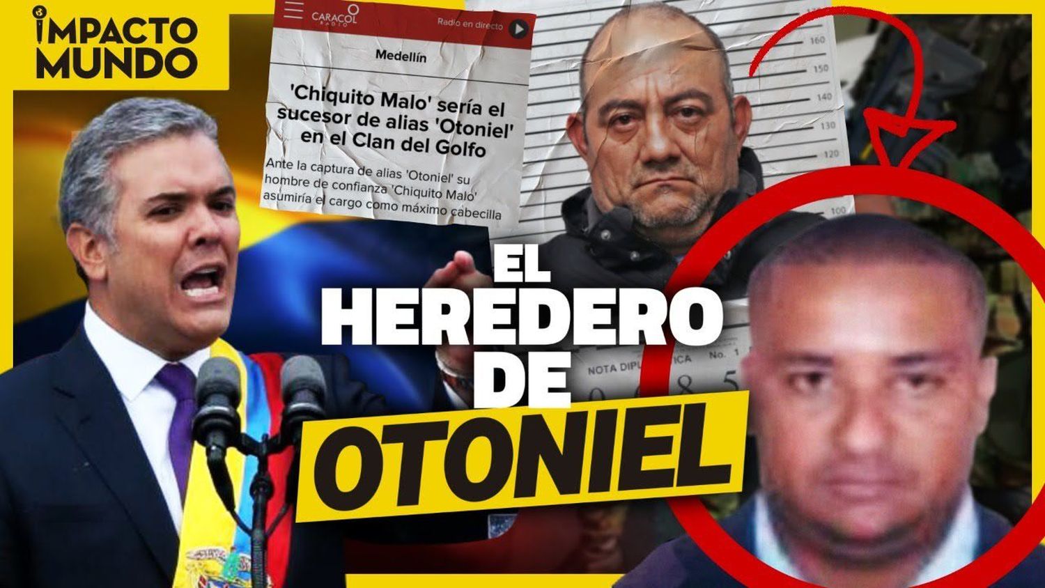 ALIAS CHIQUITO MALO: el SUCESOR de OTONIEL en el CLAN DEL GOLFO | IMPACTO MUNDO