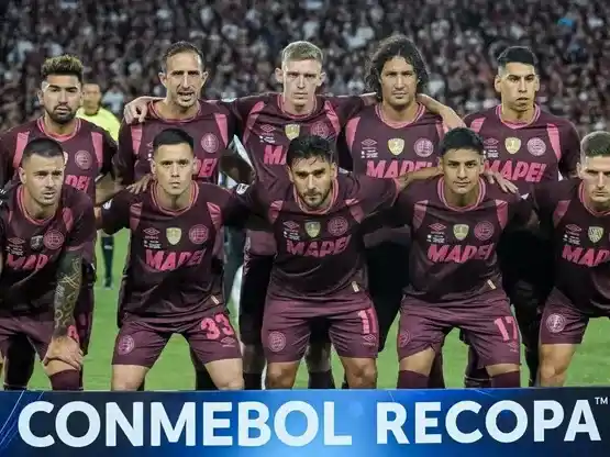 Lanús venció por 1-0 a Flamengo en la ida de la Recopa Sudamericana 2026.Foto: © Marcelo Endelli/Getty Images