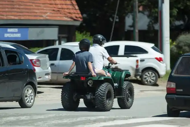 La circulación de cuatriciclos se encuentra prohibida en el área urbana de Chascomús