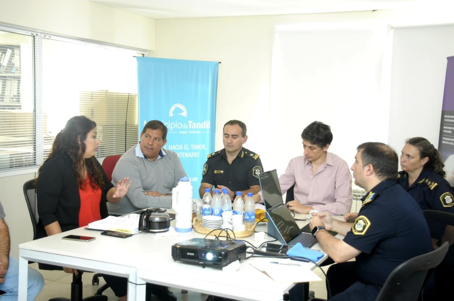 Funcionarios de seguridad bonaerenses y locales trabajarán en conjunto