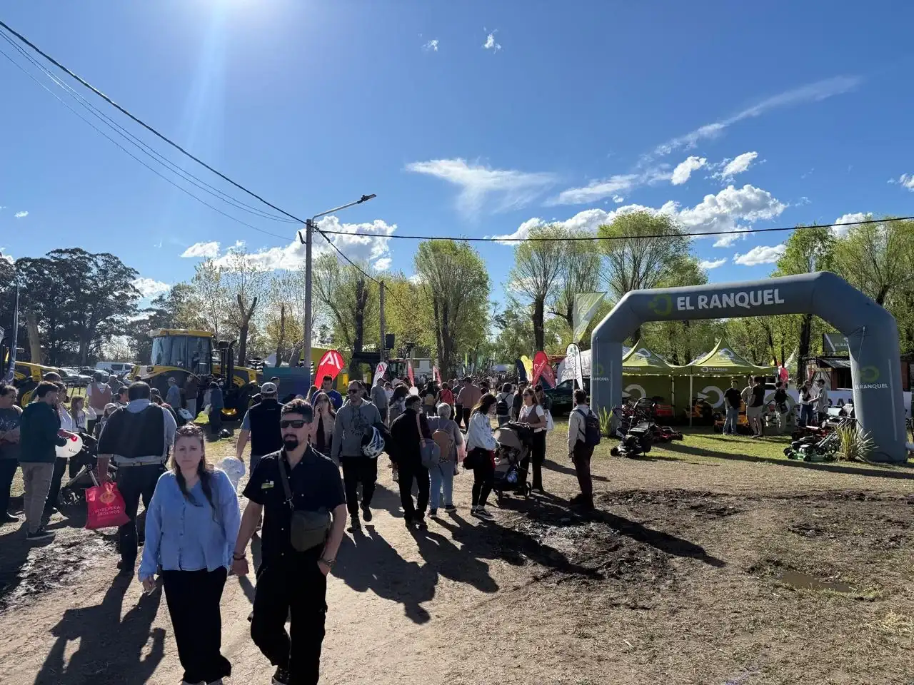 Expotan a pleno durante la jornada de cierre. El público colmó el predio de la Rural.
